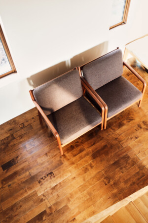 東御市にある無垢の木の家